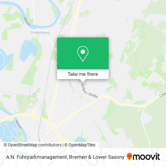 A.N. Fuhrparkmanagement map