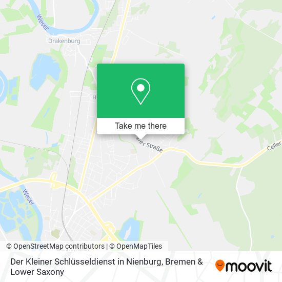 Der Kleiner Schlüsseldienst in Nienburg map