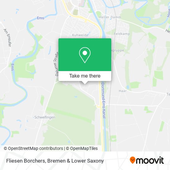 Fliesen Borchers map