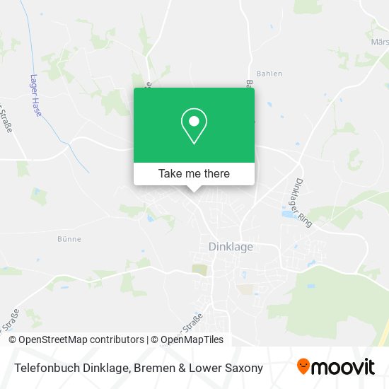 Telefonbuch Dinklage map