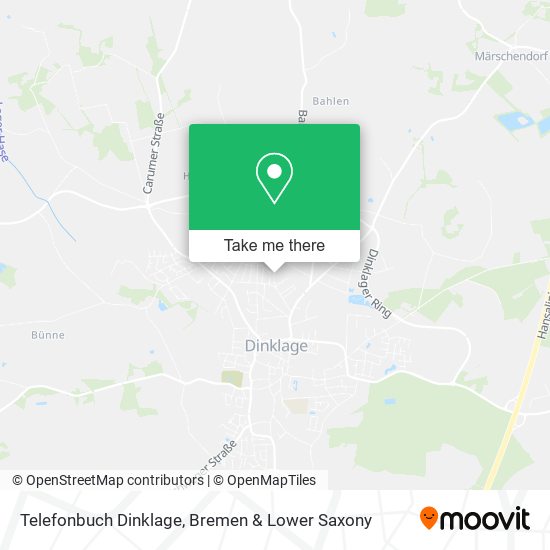 Telefonbuch Dinklage map