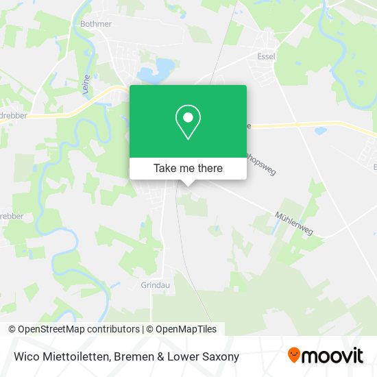 Wico Miettoiletten map