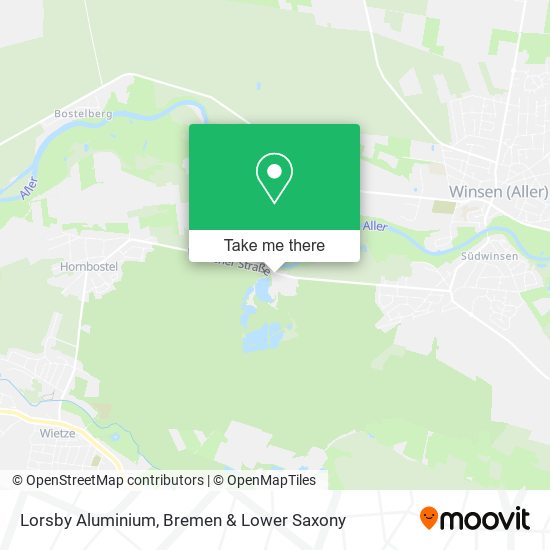 Lorsby Aluminium map