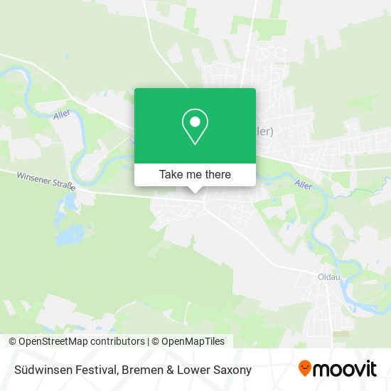 Südwinsen Festival map