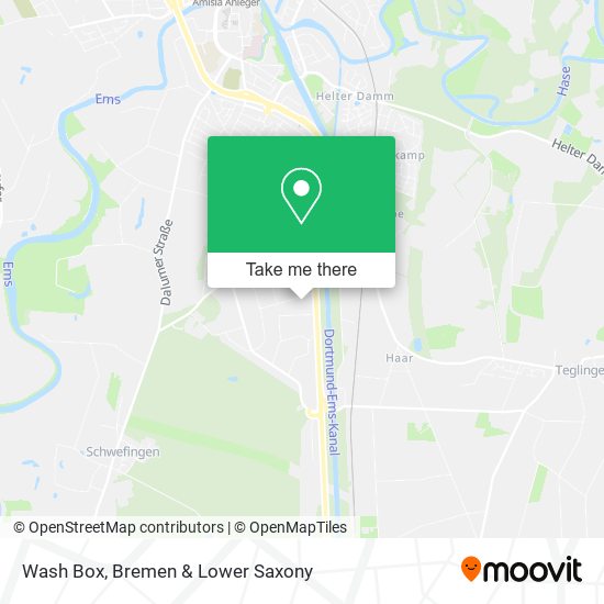 Wash Box map