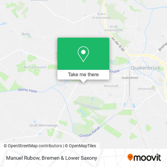 Manuel Rubow map
