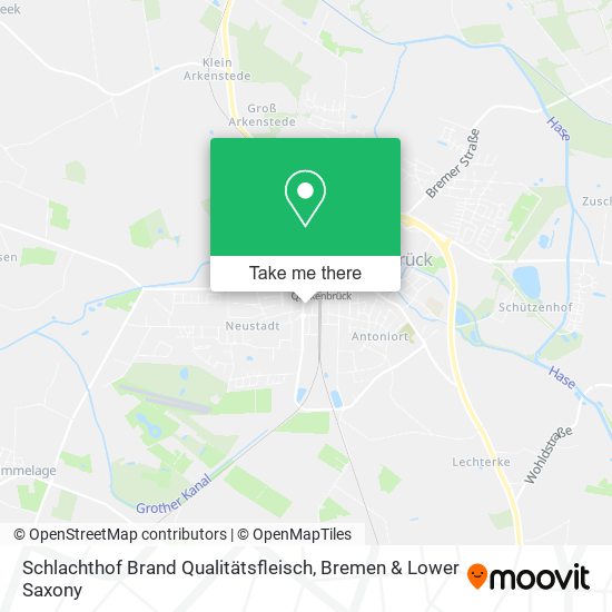 Schlachthof Brand Qualitätsfleisch map