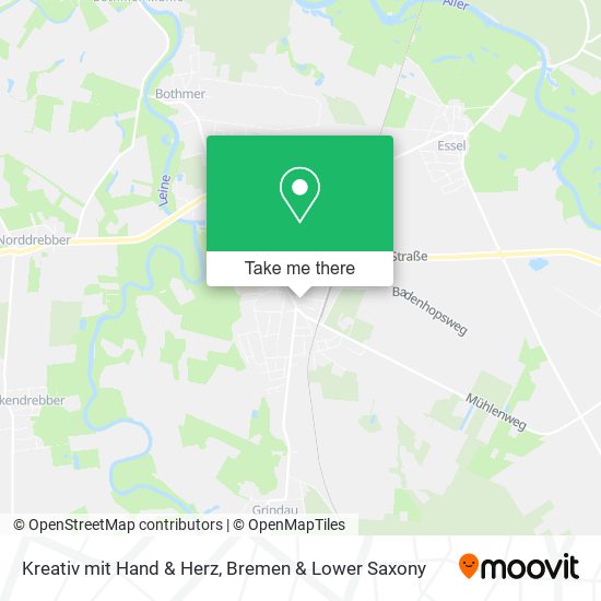Kreativ mit Hand & Herz map