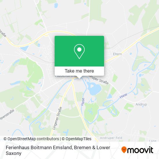Ferienhaus Boitmann Emsland map
