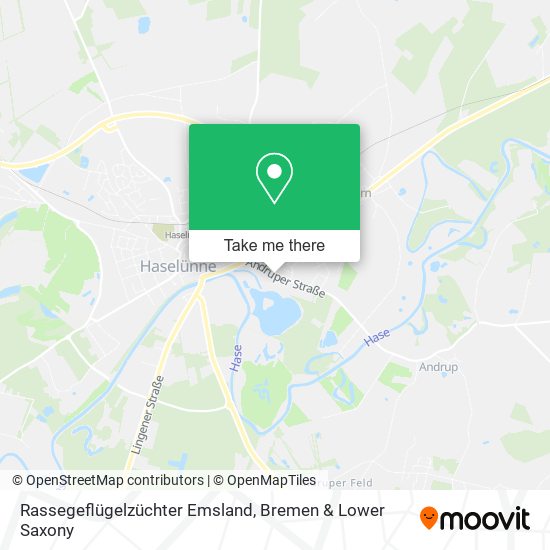 Rassegeflügelzüchter Emsland map