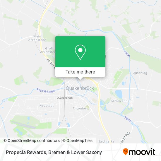 Propecia Rewards map