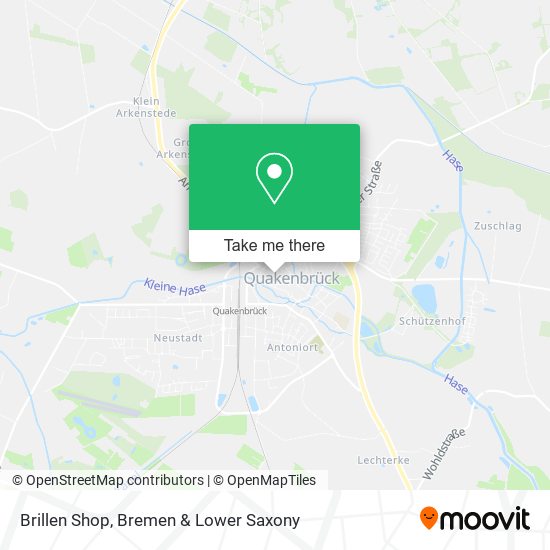 Brillen Shop map