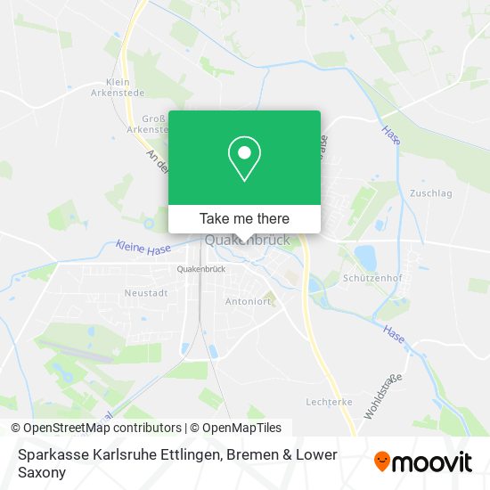Sparkasse Karlsruhe Ettlingen map