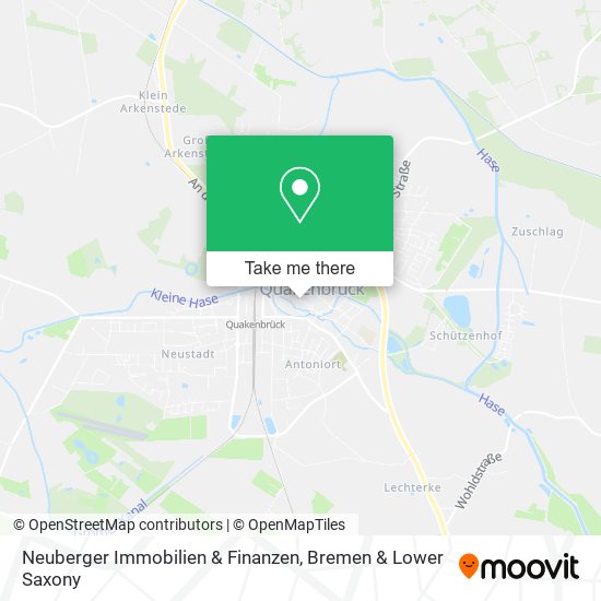 Neuberger Immobilien & Finanzen map