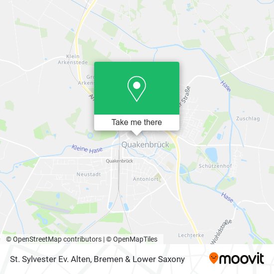 St. Sylvester Ev. Alten map