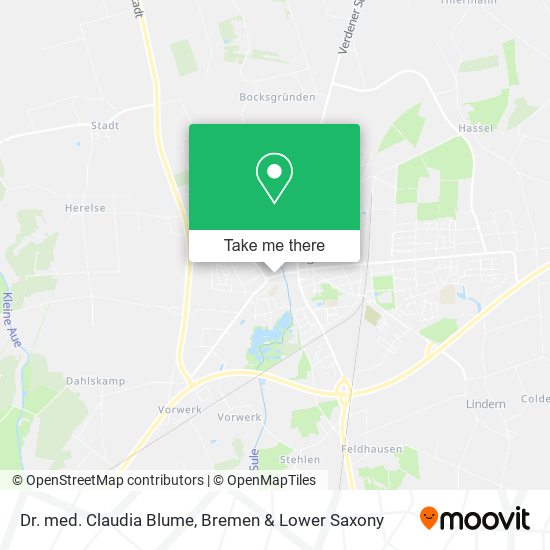 Dr. med. Claudia Blume map