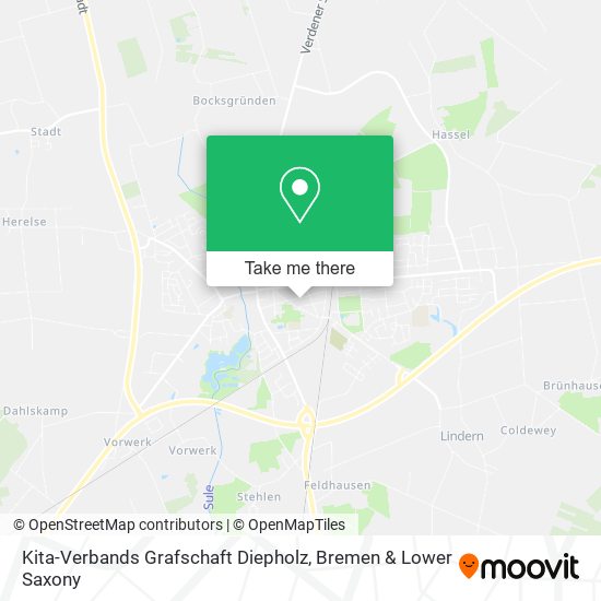 Kita-Verbands Grafschaft Diepholz map
