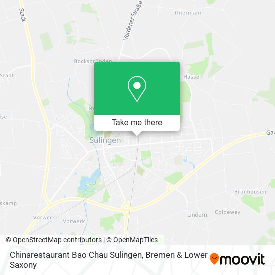 Chinarestaurant Bao Chau Sulingen map