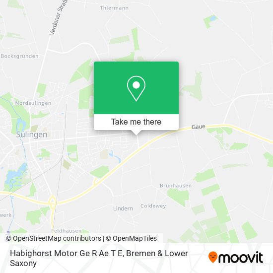 Habighorst Motor Ge R Ae T E map
