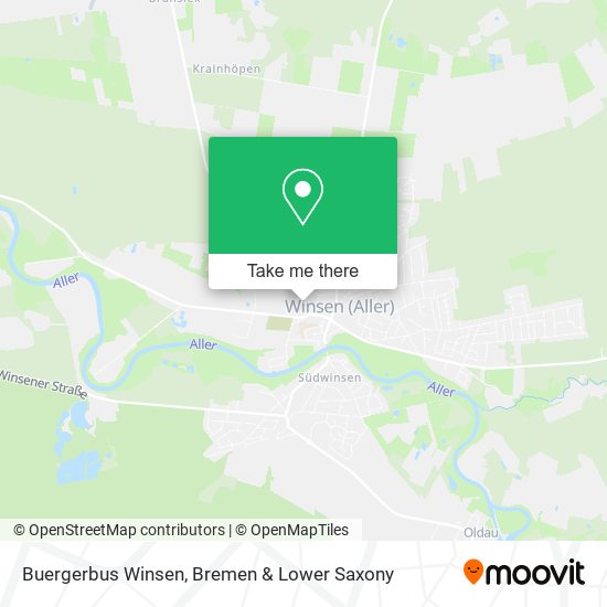 Buergerbus Winsen map