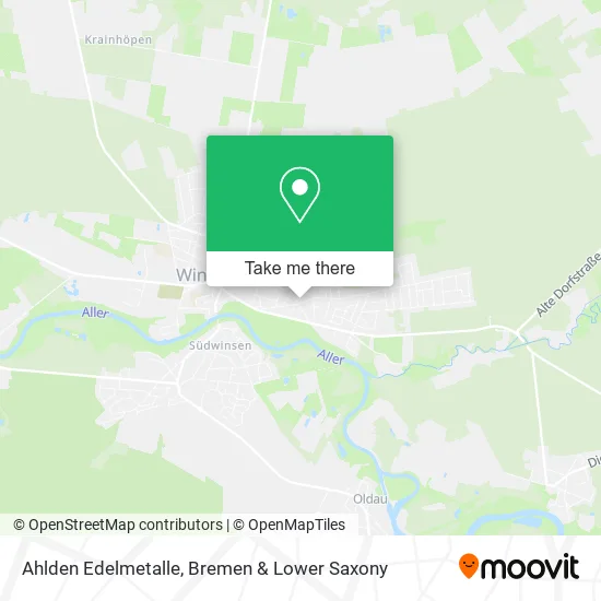 Ahlden Edelmetalle map