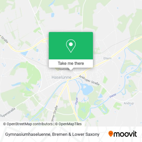 Gymnasiumhaseluenne map