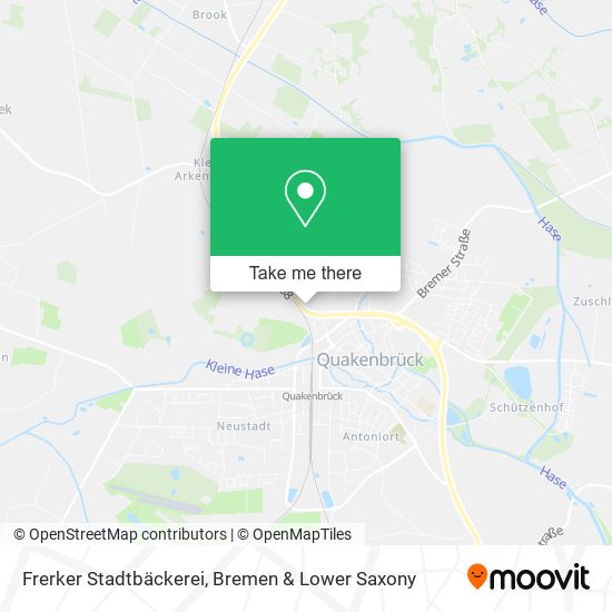 Frerker Stadtbäckerei map