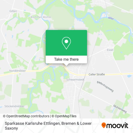 Sparkasse Karlsruhe Ettlingen map