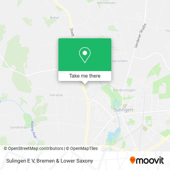 Sulingen E V map