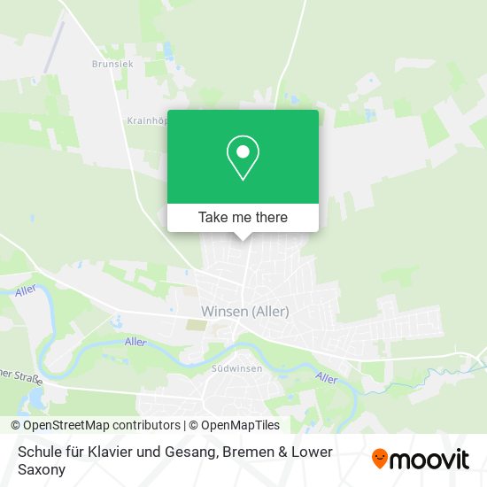 Schule für Klavier und Gesang map