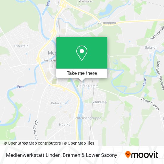 Medienwerkstatt Linden map