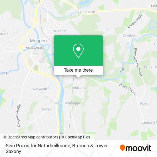Sein Praxis für Naturheilkunde map