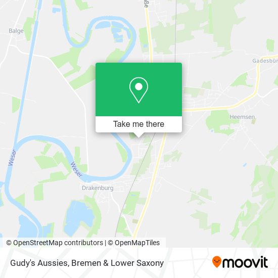 Gudy's Aussies map
