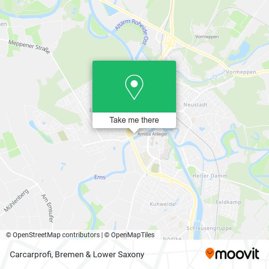 Carcarprofi map