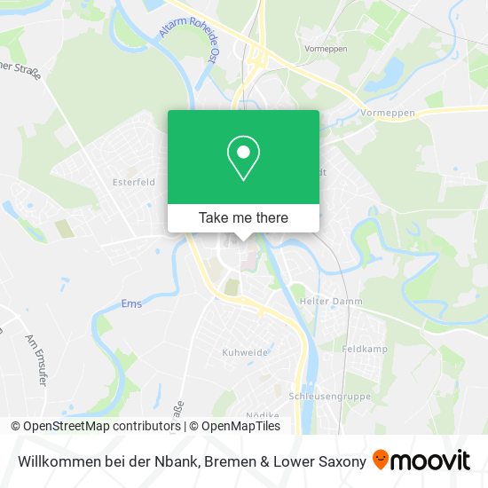 Willkommen bei der Nbank map