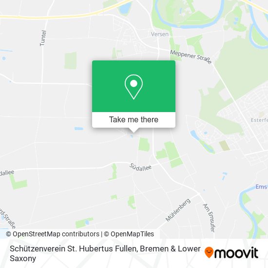 Schützenverein St. Hubertus Fullen map