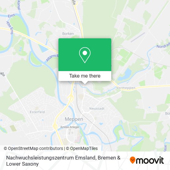 Nachwuchsleistungszentrum Emsland map