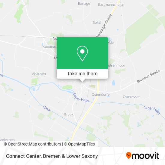 Connect Center map