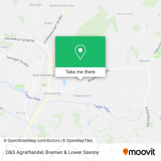 D&S Agrarhandel map
