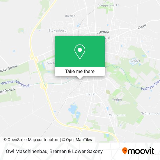 Owl Maschinenbau map