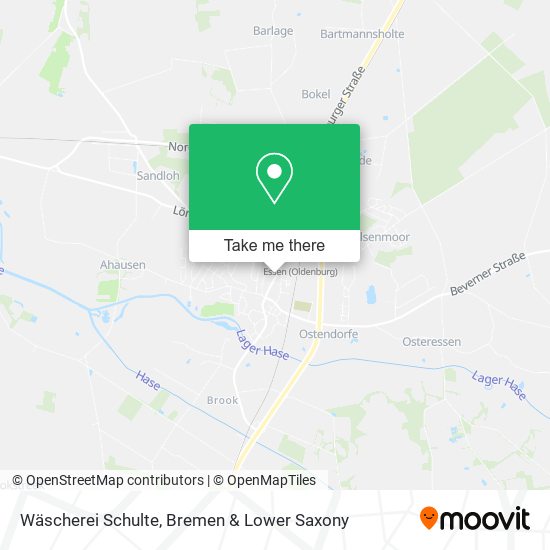 Wäscherei Schulte map