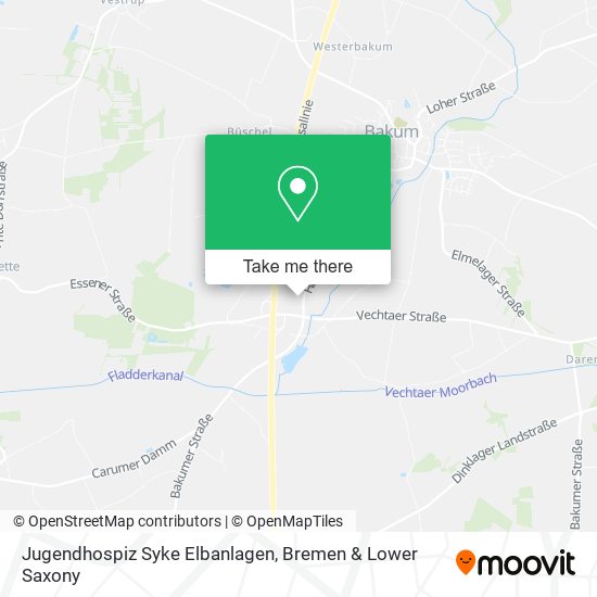 Jugendhospiz Syke Elbanlagen map