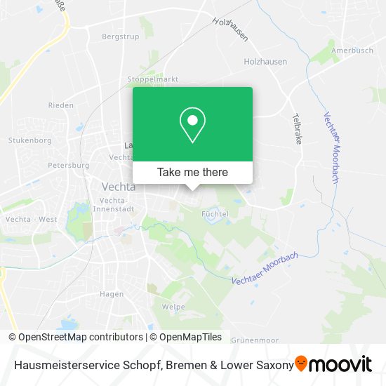 Hausmeisterservice Schopf map