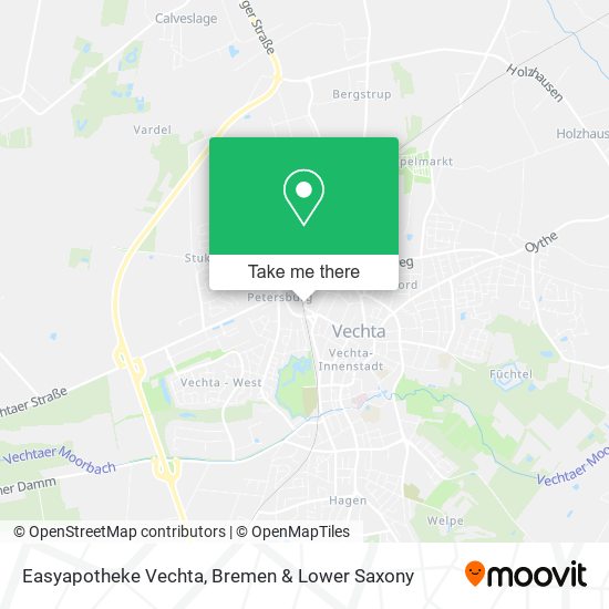 Easyapotheke Vechta map