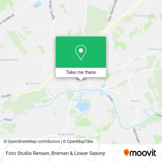 Foto Studio Rensen map