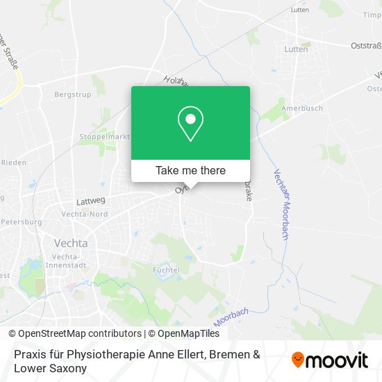 Praxis für Physiotherapie Anne Ellert map