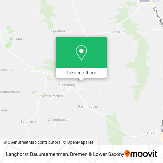 Langhorst Bauunternehmen map