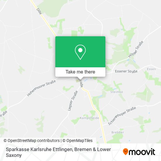 Sparkasse Karlsruhe Ettlingen map