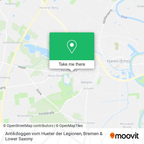 Antikdoggen vom Hueter der Legionen map