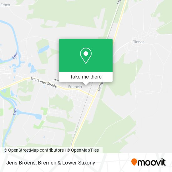 Jens Broens map